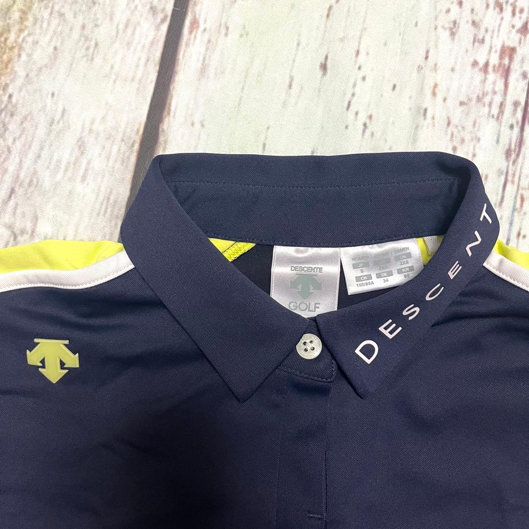 【超美品】DESCENTE GOLFレディース　セットアップ 春夏 ゴルフウェア