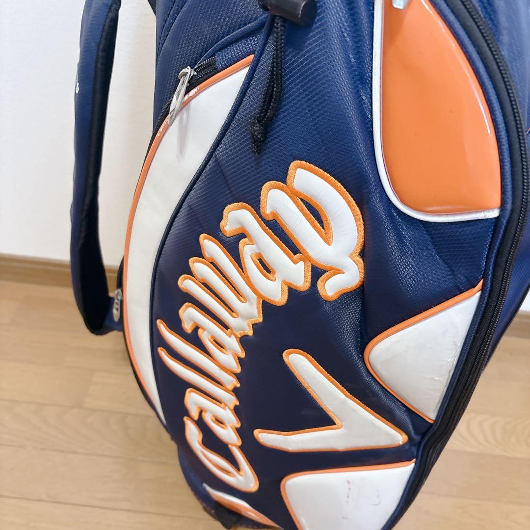 K462 Callaway Sport 15 JM ネイビーキャディバッグ