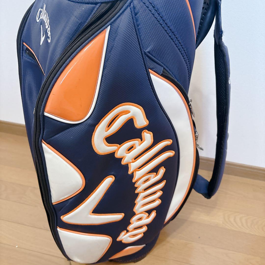 K462 Callaway Sport 15 JM ネイビーキャディバッグ