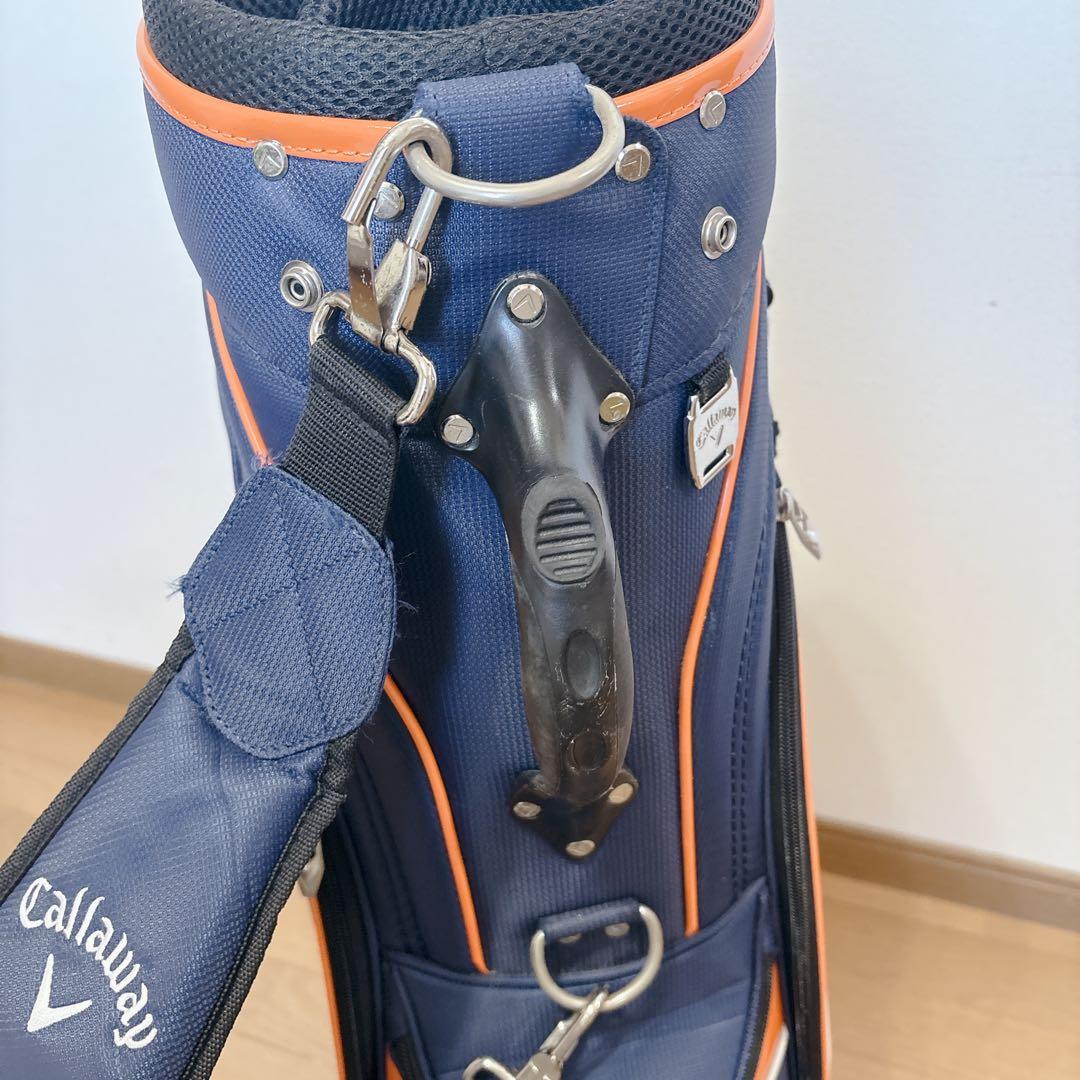 K462 Callaway Sport 15 JM ネイビーキャディバッグ