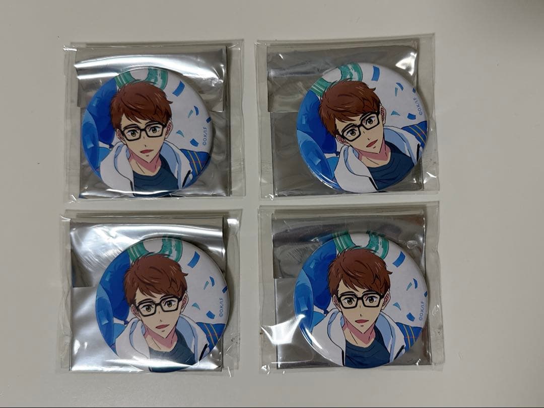 Free! 七瀬遙バースデーイベント 缶バッジ