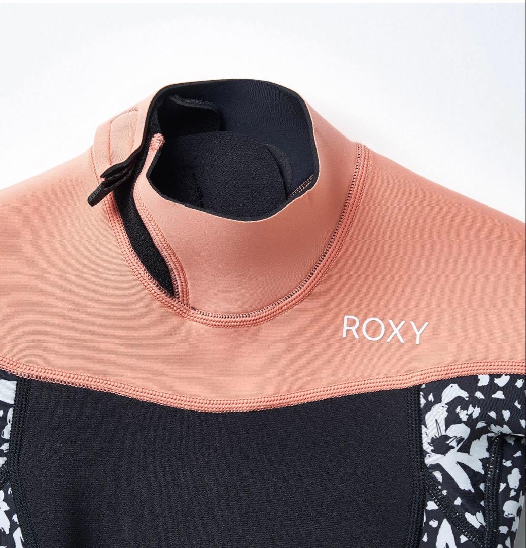 ROXY ロキシー ウェットスーツ キッズ スプリング　　　 ピンク/黒 美品