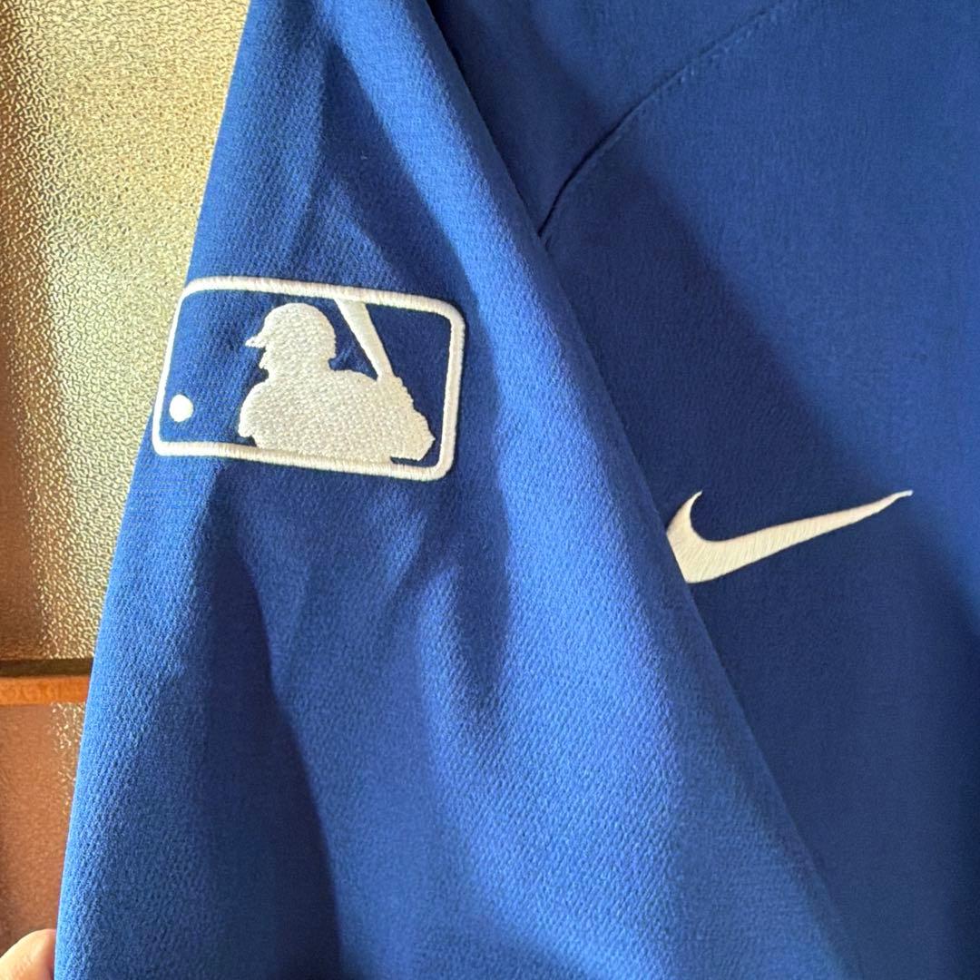 ドジャース オーセンティックコレクションフルジップ フーデッドジャケット　L