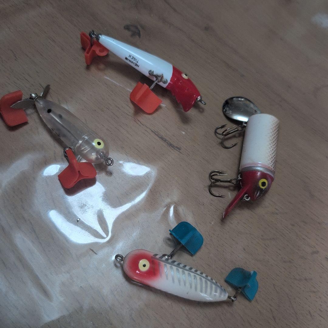 オールドルアー　HEDDON ＆ JITTERBUG 7個