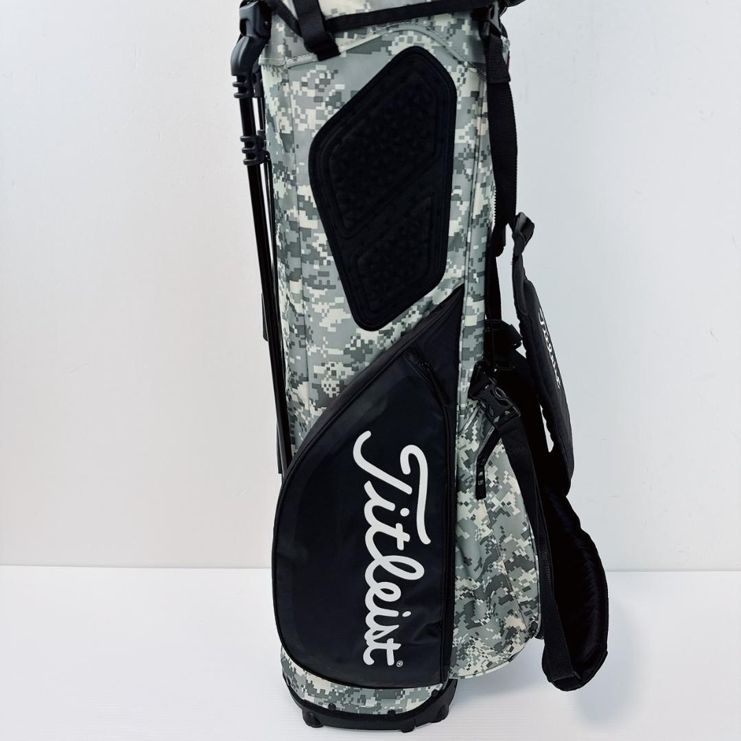 【状態良好】タイトリスト　キャディバッグ　スタンドタイプ／Titleistカモ柄