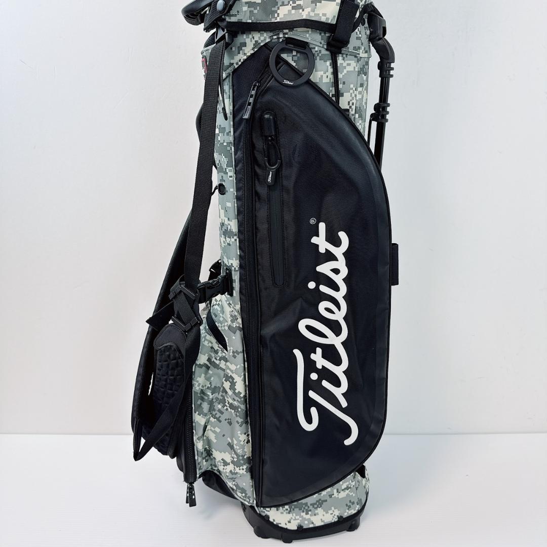 【状態良好】タイトリスト　キャディバッグ　スタンドタイプ／Titleistカモ柄