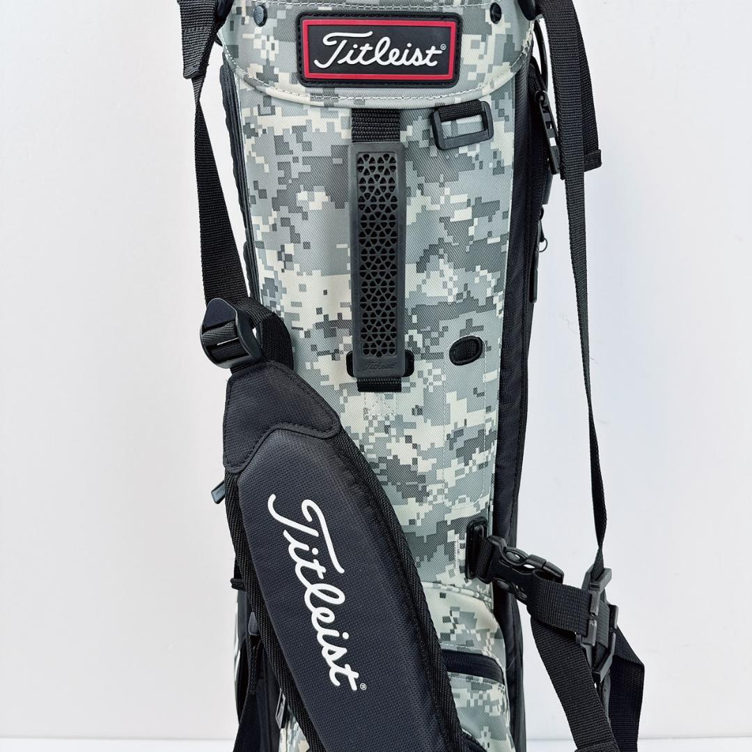 【状態良好】タイトリスト　キャディバッグ　スタンドタイプ／Titleistカモ柄