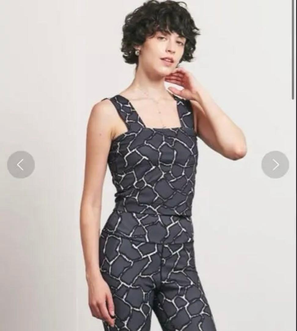 新品未使用 TO UNITED ARROWS CLOUD プリント レギンス