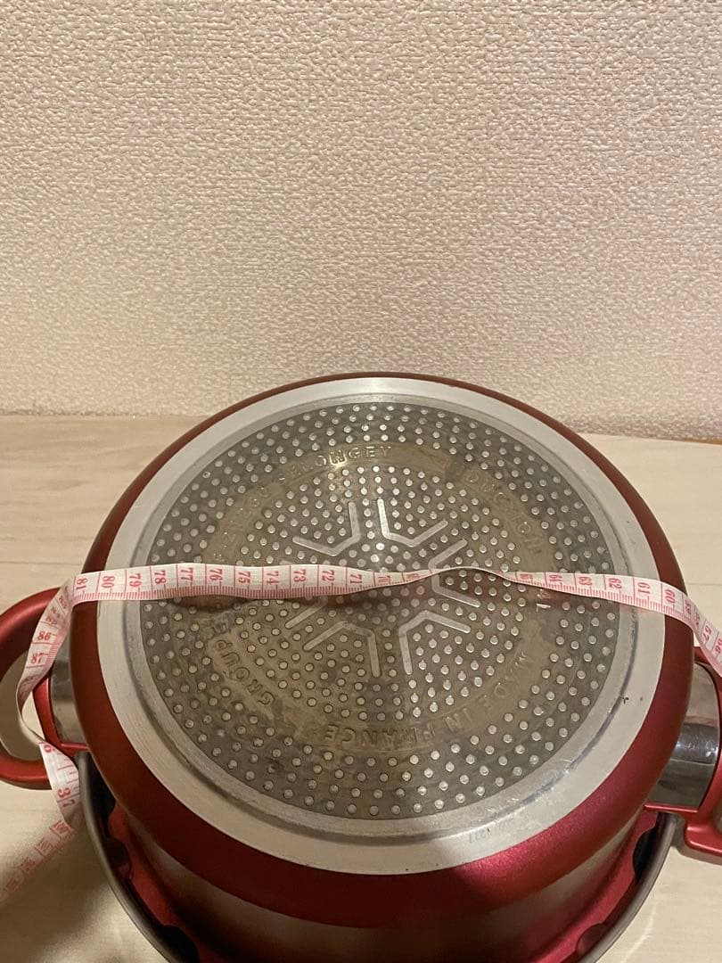 T-fal クリプソ ミニット デュオ ルージュ　圧力鍋　4L