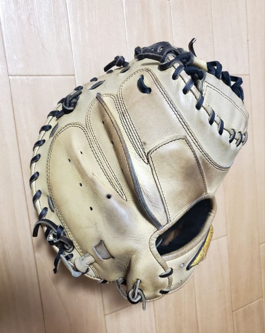 【中古】ミズノプロ 硬式 號 SAKEBI キャッチャーミット(B-D型)