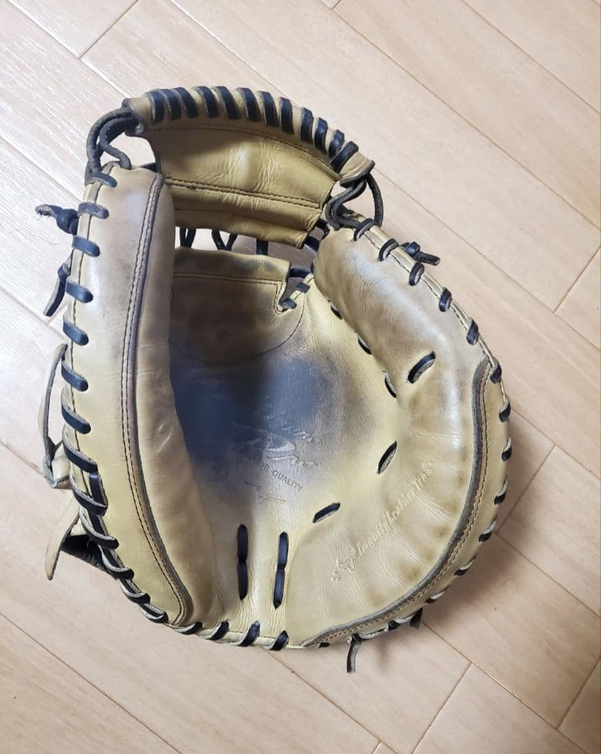 【中古】ミズノプロ 硬式 號 SAKEBI キャッチャーミット(B-D型)