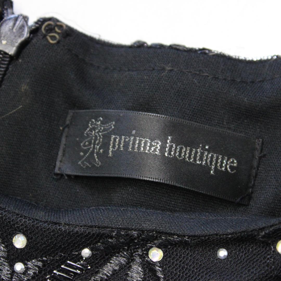 【美品 社交ダンス衣装】prima boutique ワンピース ドレス 黒