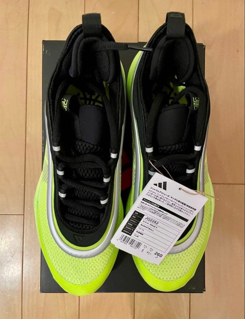 adidas、D.O.N. Issue 6、26センチ