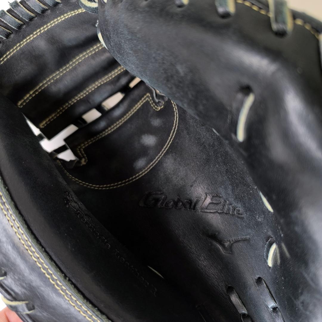 美品　MIZUNO　ミズノ　グローバルエリート　軟式　捕手　キャッチャー　ミット