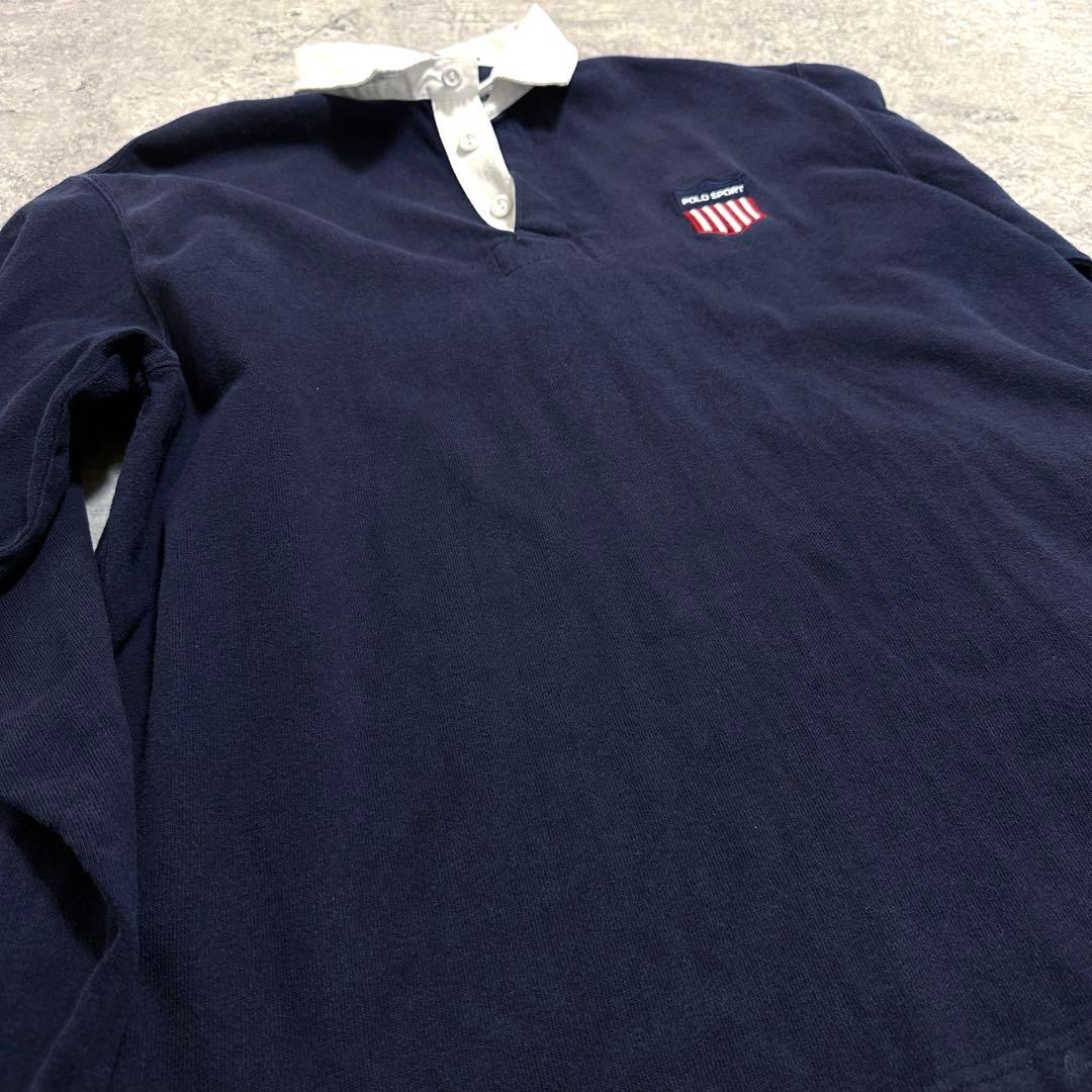 90s Ralph Lauren POLO SPORTS USAロゴ ビッグロゴ