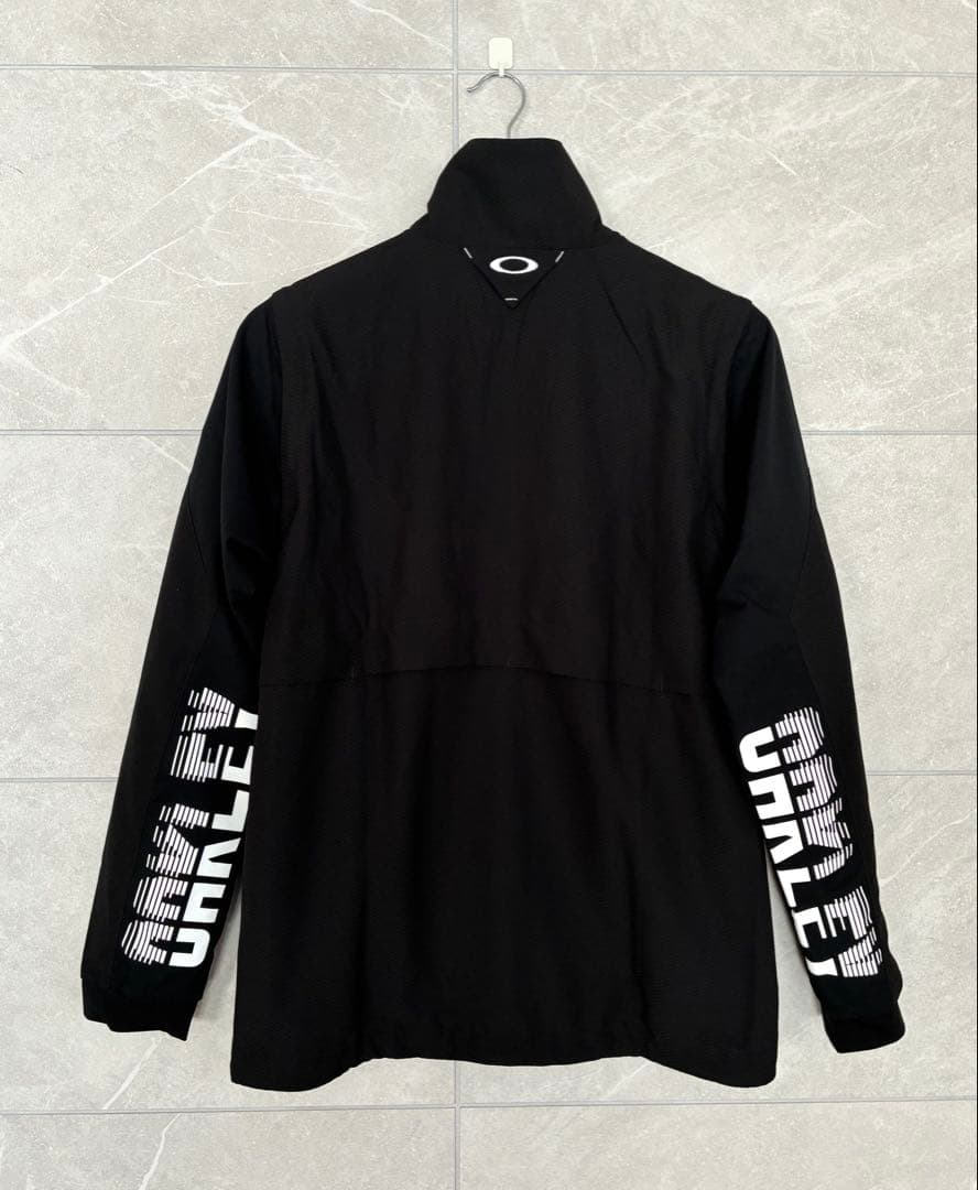 美品 OAKLEY GOLF オークリーゴルフ2WAYブルゾン ブラック M