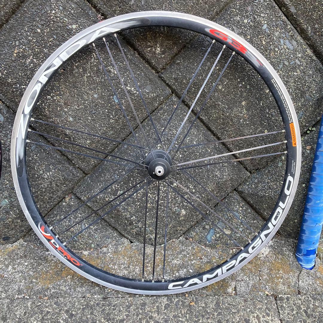 Campagnolo ZONDA G3 ホイールセット シマノフリー