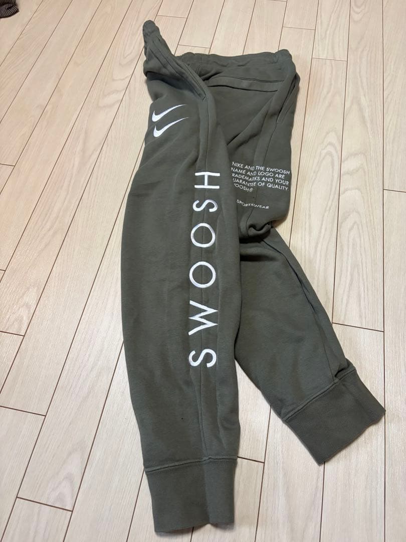 Nike スエット上下セットアップ　 ブラック/オリーブ