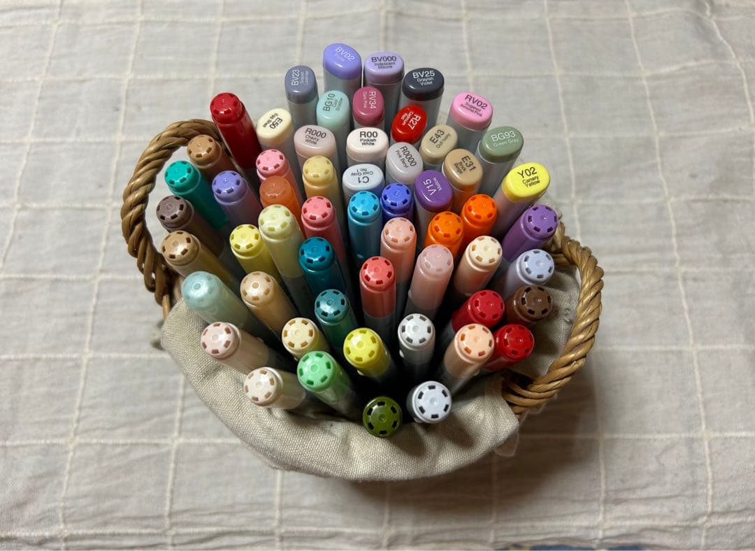 【値下げ中】コピック スケッチ&チャオ 56本セット 色被りあり
