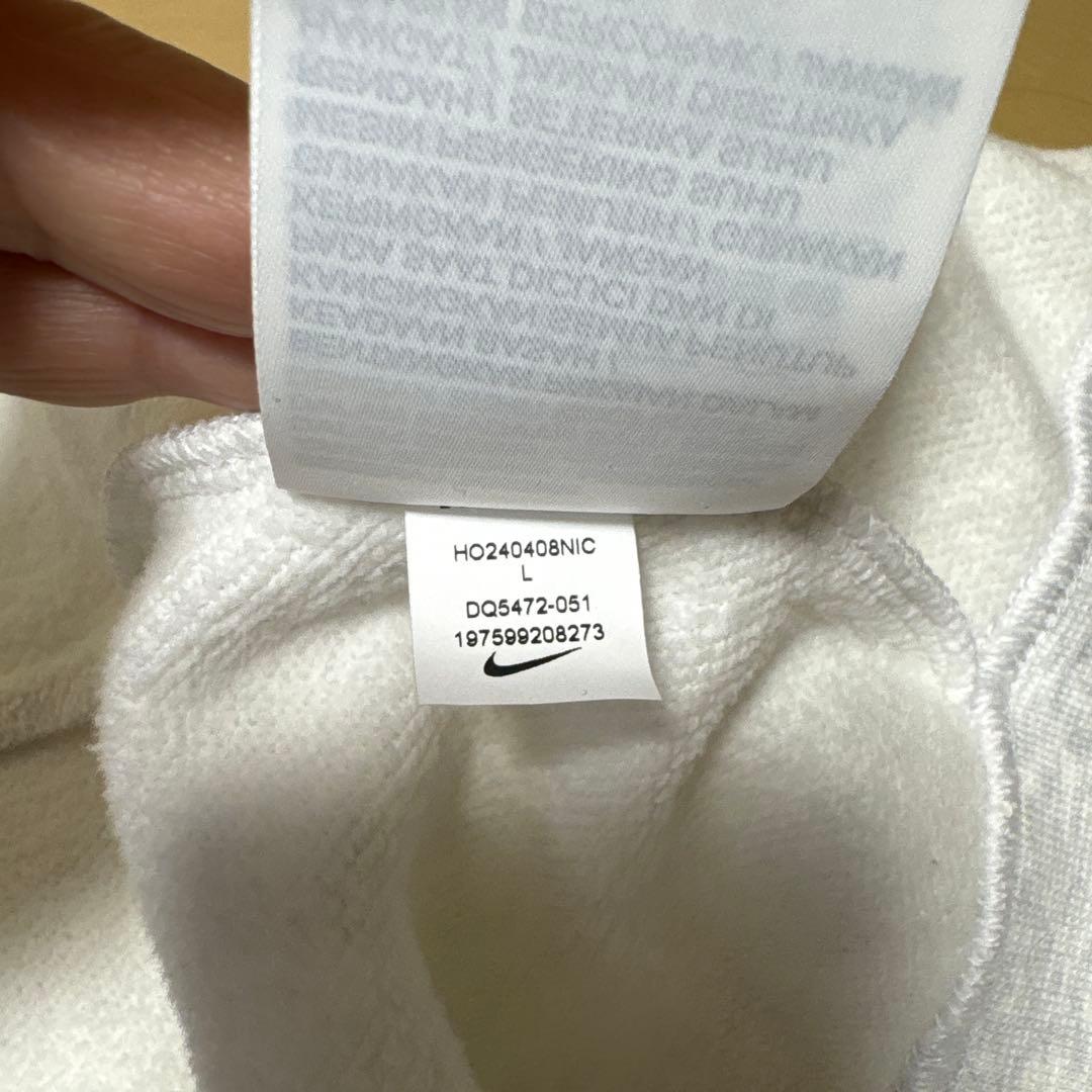 NIKE スウェットレディース クラブ フリース 上(L)下(M)セット