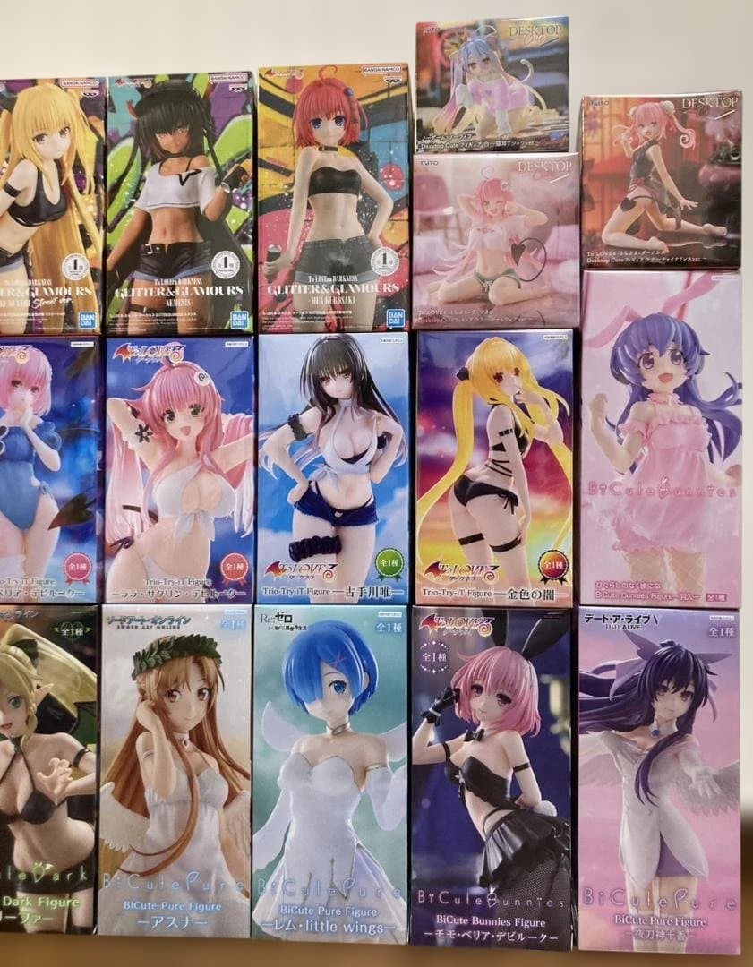 フィギュア セット まとめ売り To LOVEる リゼロ SAO 25体セット