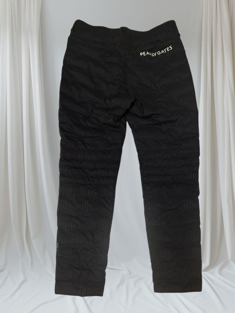 【超美品】PEARYGATES 中綿ダウンパンツ レディースネイビー　サイズ2