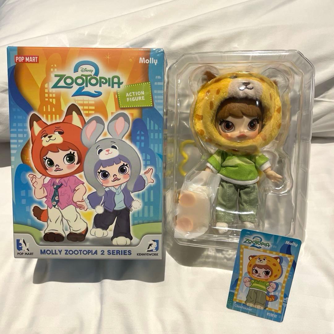 POP MART MOLLY ズートピア2シリーズ1/12アクションフィギュア