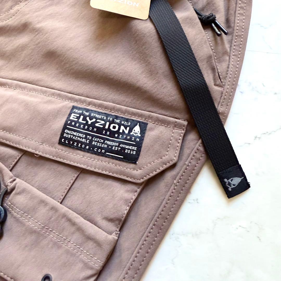新品 ELYZION CARGO SHORTS ysm23 フィッシング S