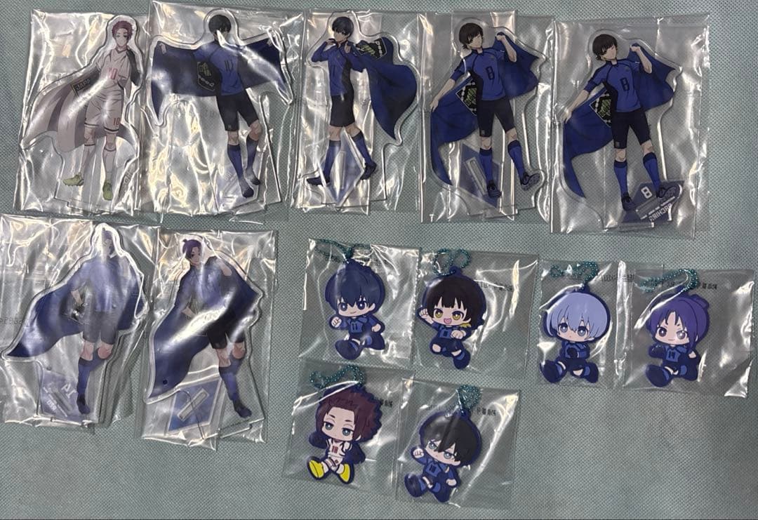 【新品未開封】ブルーロック 一番くじ フィギュア クリアポスター まとめ売り