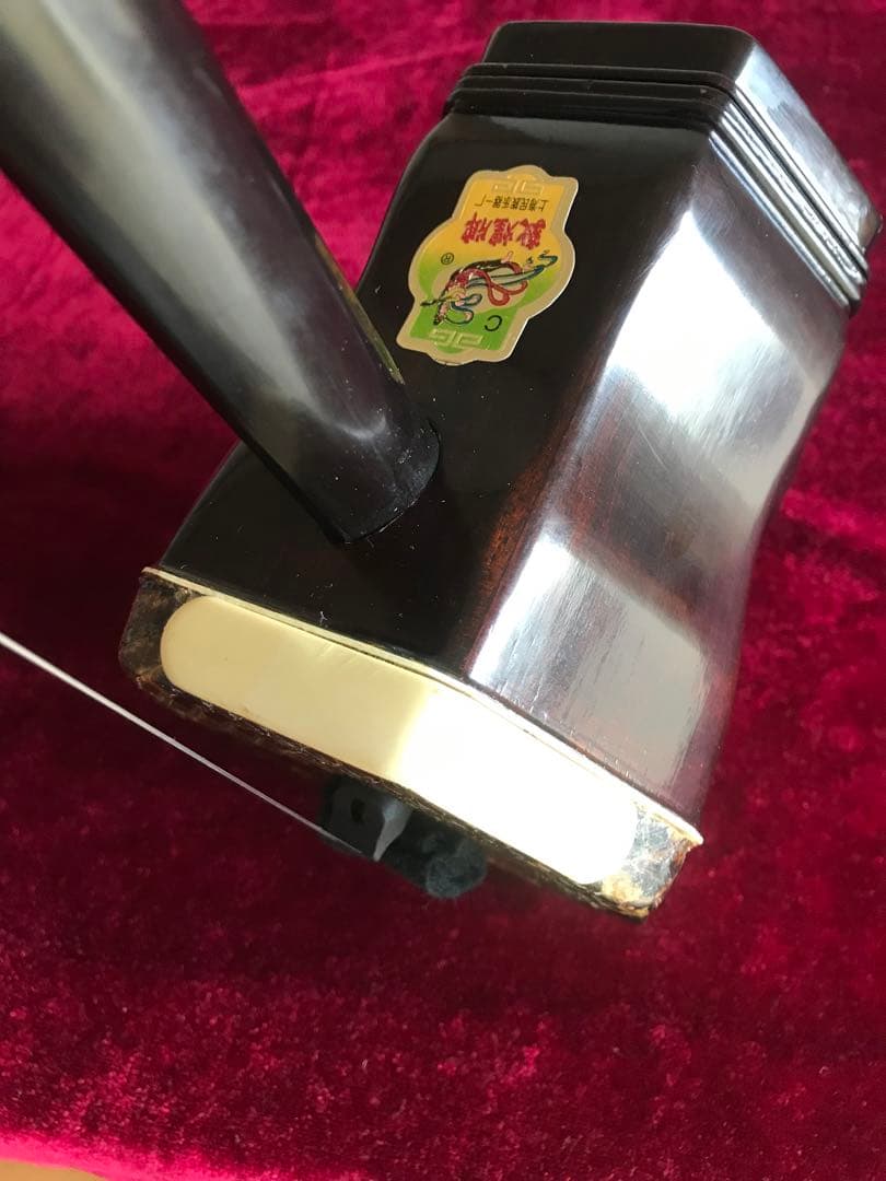 二胡★中古品★錦蛇本皮★僅かしか使っていません。