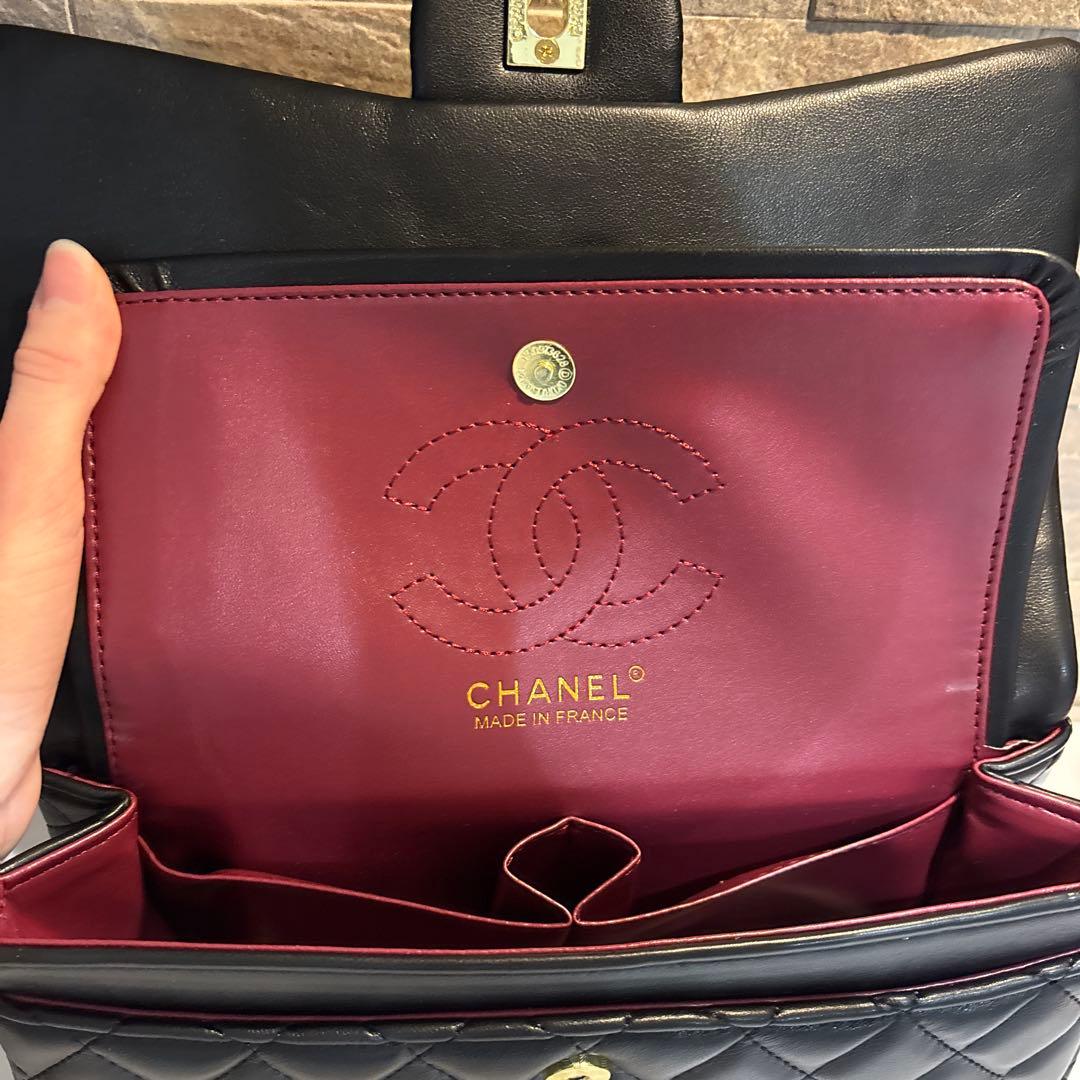 シャネル　CHANEL ショルダーバッグ　ブラック　ノベルティ