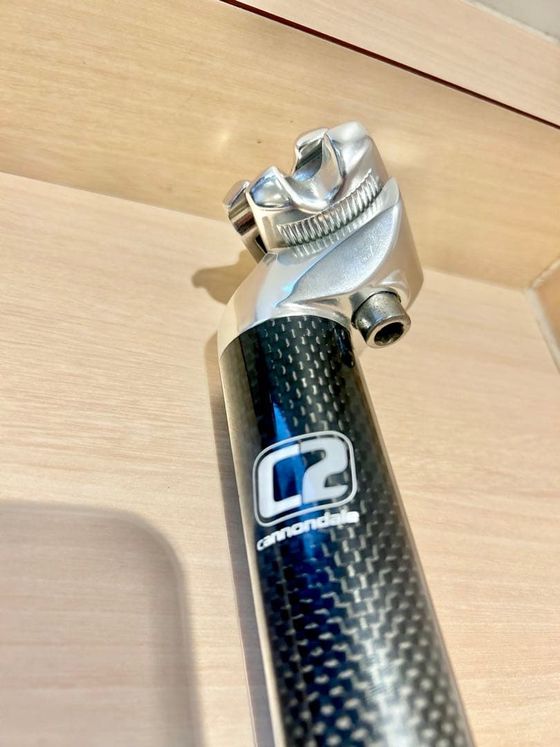【Cannondale シートポスト】キャノンディールAL/CARBON美品★