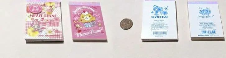 レア？●平成レトロ●メゾピアノ　当時物グッズ●シール　メモ帳　鉛筆他まとめて