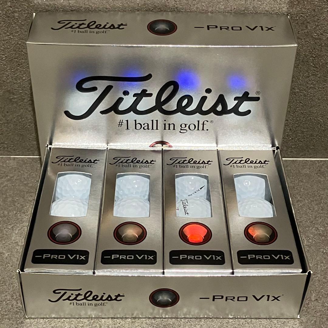 ⛳️タイトリスト TITLEIST PRO V1x レフトダッシュ ゴルフボール