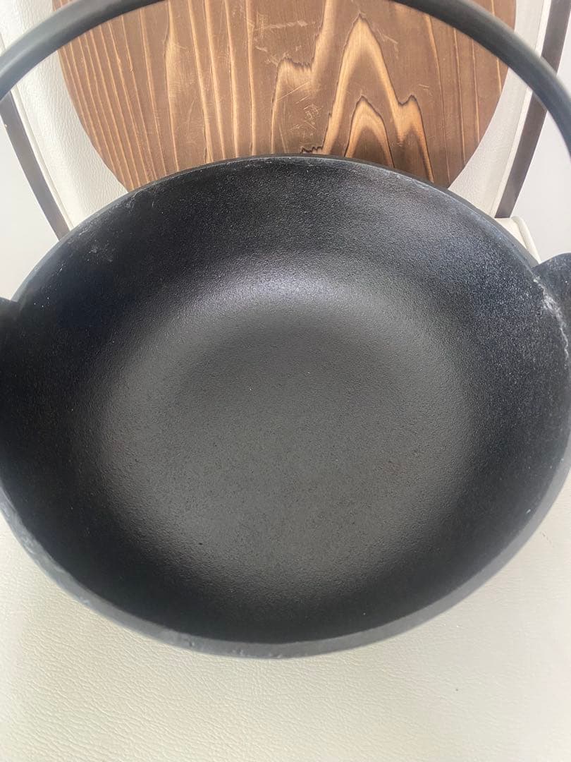 南部鉄器 南部鍋の栞　28cm 鍋元