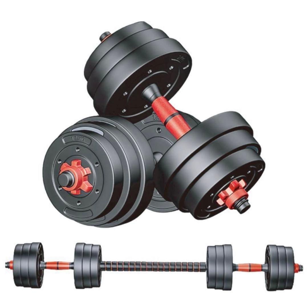 【新品】ダンベル 20kg×2個セット可変式ダンベル 40kg 多機能2個セット