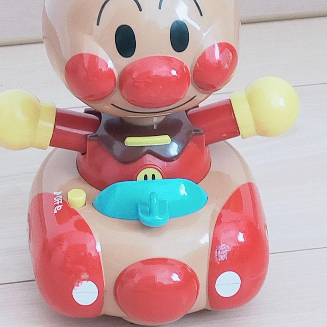 アンパンマン 8点セット よくばりボックス　ハンドル レジスター カスタネット