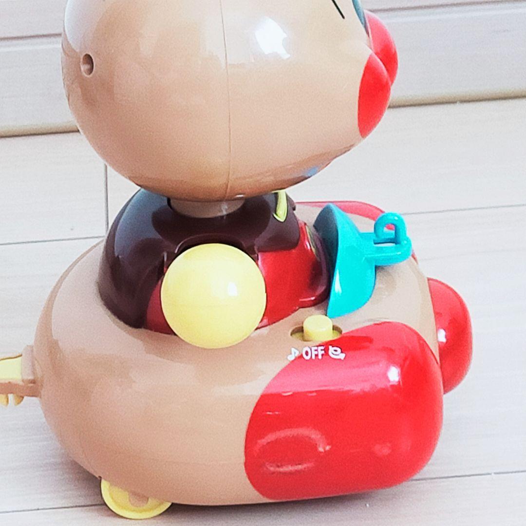 アンパンマン 8点セット よくばりボックス　ハンドル レジスター カスタネット