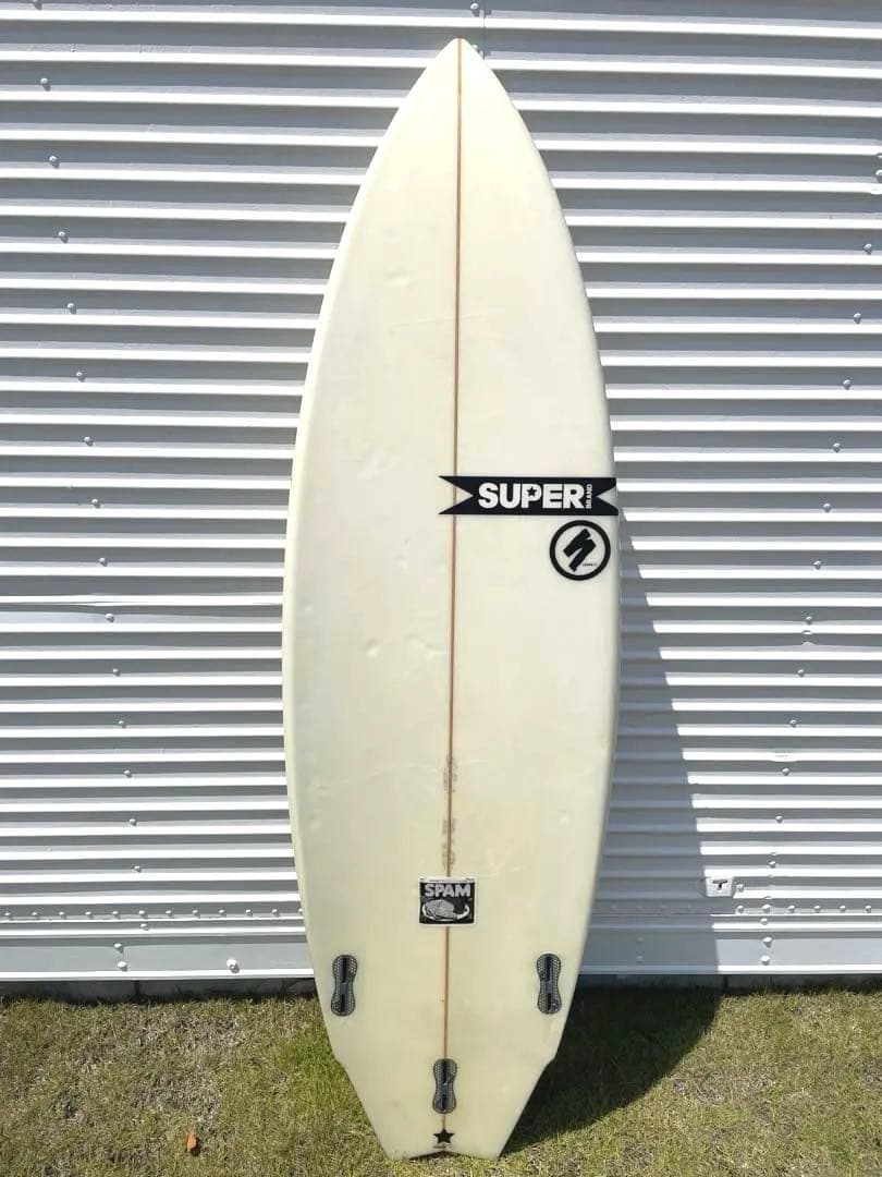 送料無料！スーパーブランド SPAM5'9 サーフボード SUPER brand
