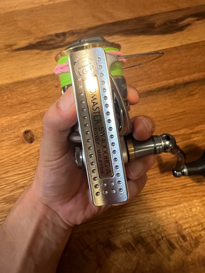 SHIMANO 4000 スピニングリール　バイオマスターHG 美品