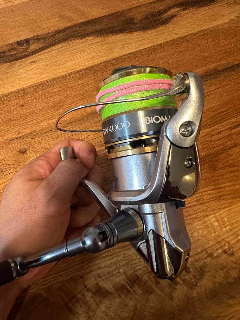 SHIMANO 4000 スピニングリール　バイオマスターHG 美品