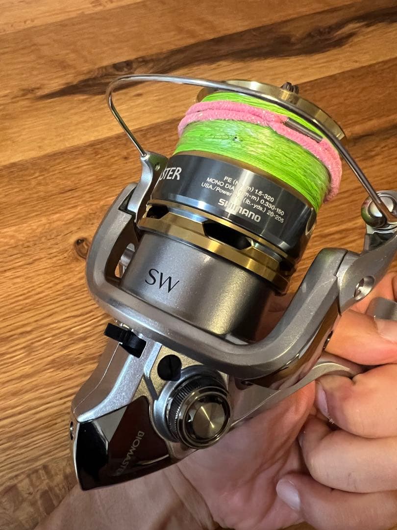 SHIMANO 4000 スピニングリール　バイオマスターHG 美品