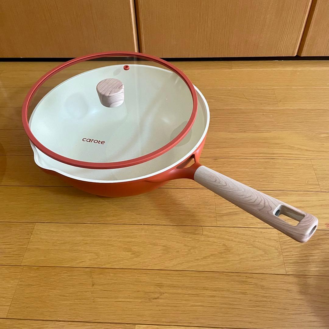 10点セット carote カローテ フライパン 鍋 赤 レッド