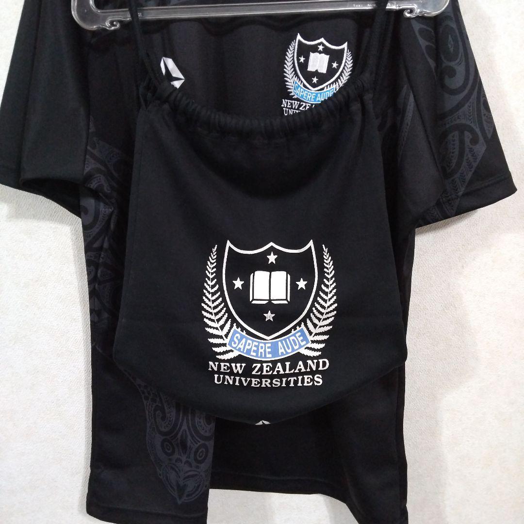 NZ学生オールブラックス ラクビージャージ 専用バックプレゼント