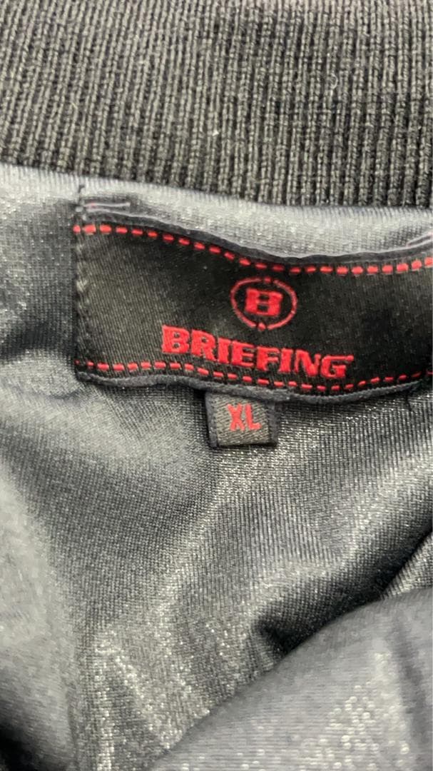 TK055　BRIEFING　メンズウインドブロックニットブルゾン XL