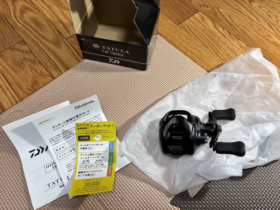 Daiwa 23タトゥーラTW 100XH 右巻き