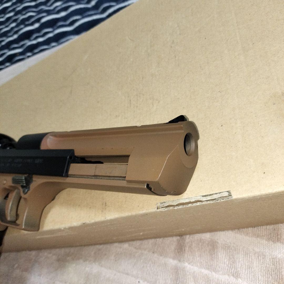 日本製 東京マルイデザートイーグルガスガン ブラウン/ブラック
