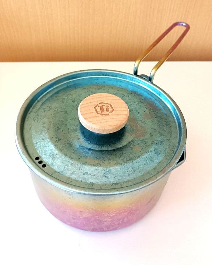 【新品未使用品】TiToTitanium可愛らしい鍋1l