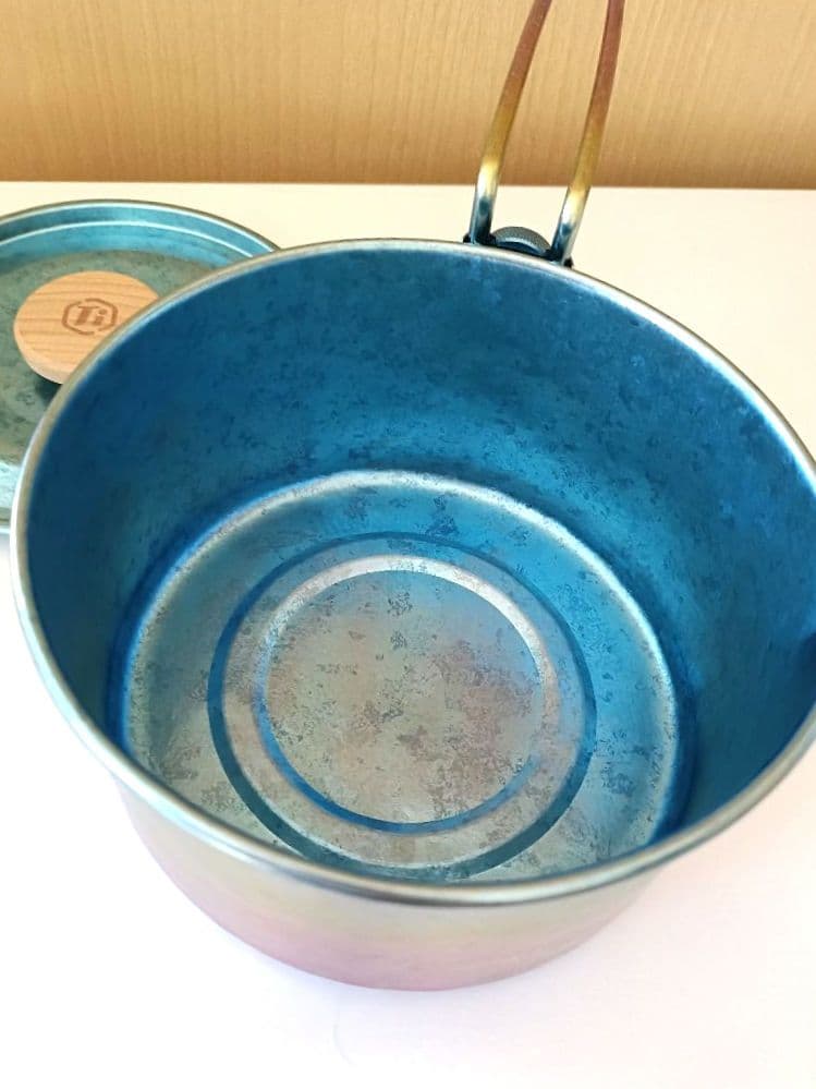 【新品未使用品】TiToTitanium可愛らしい鍋1l