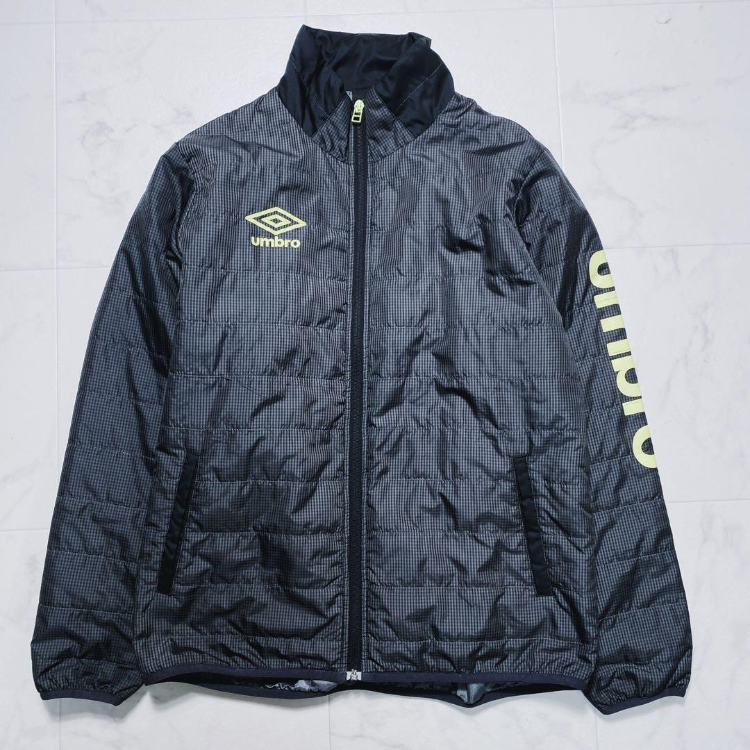 UMBRO アンブロ　中綿　ナイロンセットアップ　上下　ブラック　L